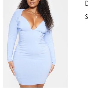 PLT Baby Powder Blue Dress